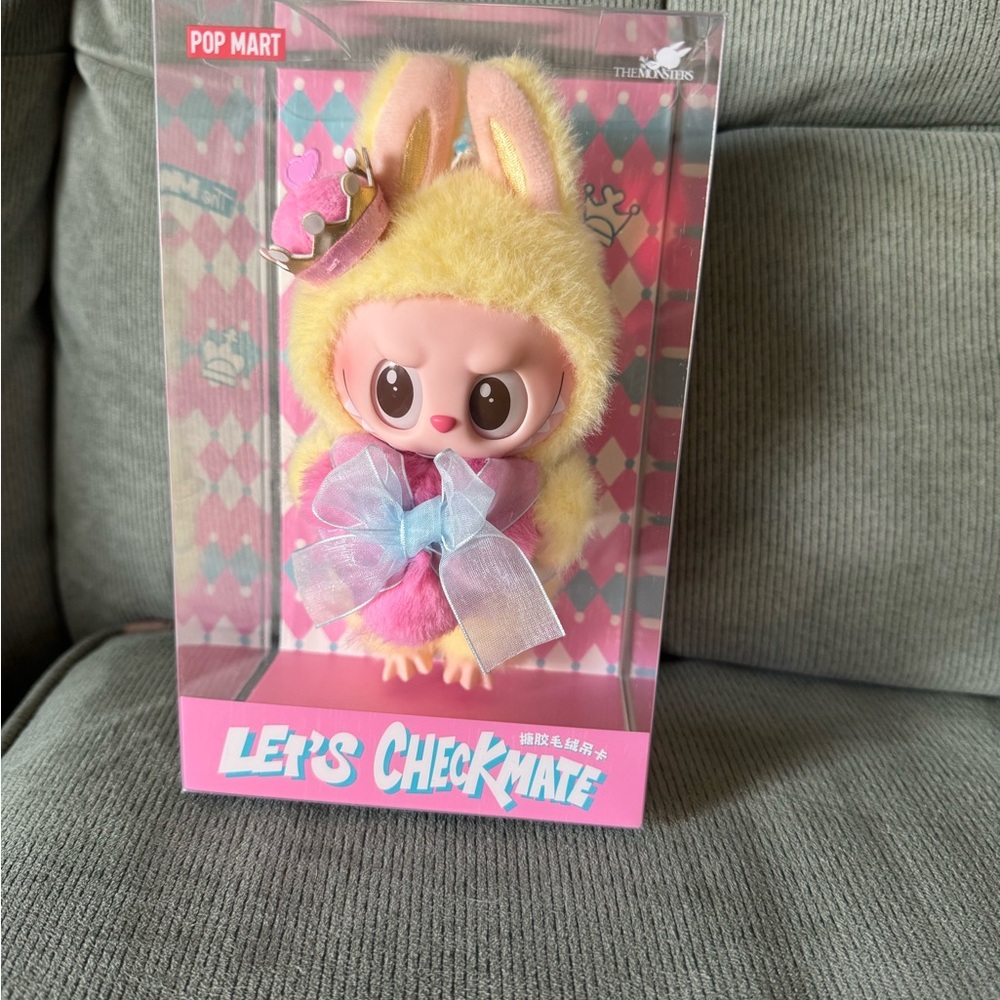 Let's Checkmate Yellow Labubu